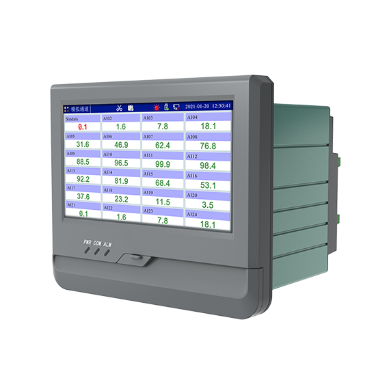 MIK-R8000A  0.5秒级 触摸屏款 24通道无纸记录仪