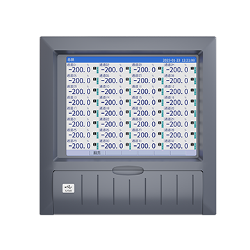 PA视讯游戏MIK-R8000D 1-40路 10.4英寸 彩屏 无纸记录仪 USB