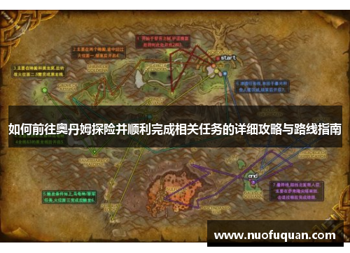 如何前往奥丹姆探险并顺利完成相关任务的详细攻略与路线指南